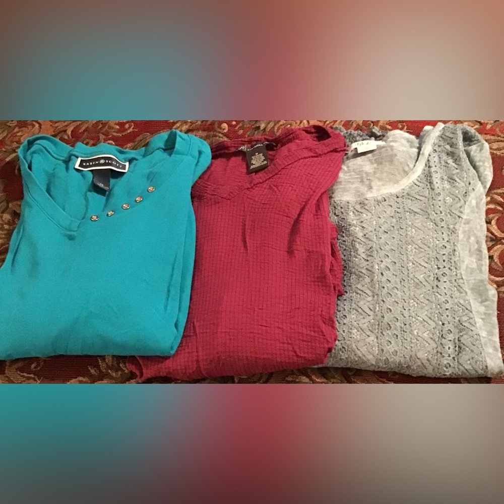 3 Women’s Tops from Macy’s Size M